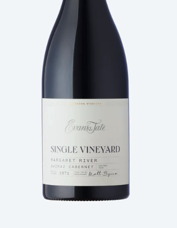 (image for) Evans & Tate Single Vineyard Shiraz Cabernet 2020 [RJ 95]